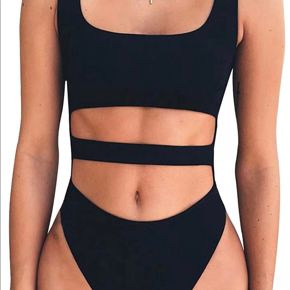 Cut out body suit